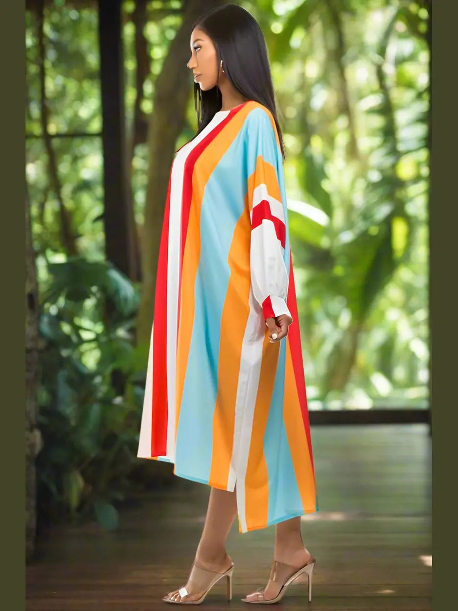Tropical Temptation Long Maxi Dress - Chic Women's Dresses | Belle Kloset Fashion