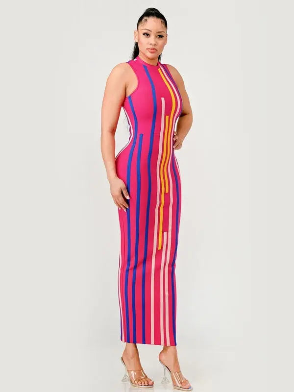 Sunset Boulevard Maxi - Chic Women's Dresses | Belle Kloset Fashion