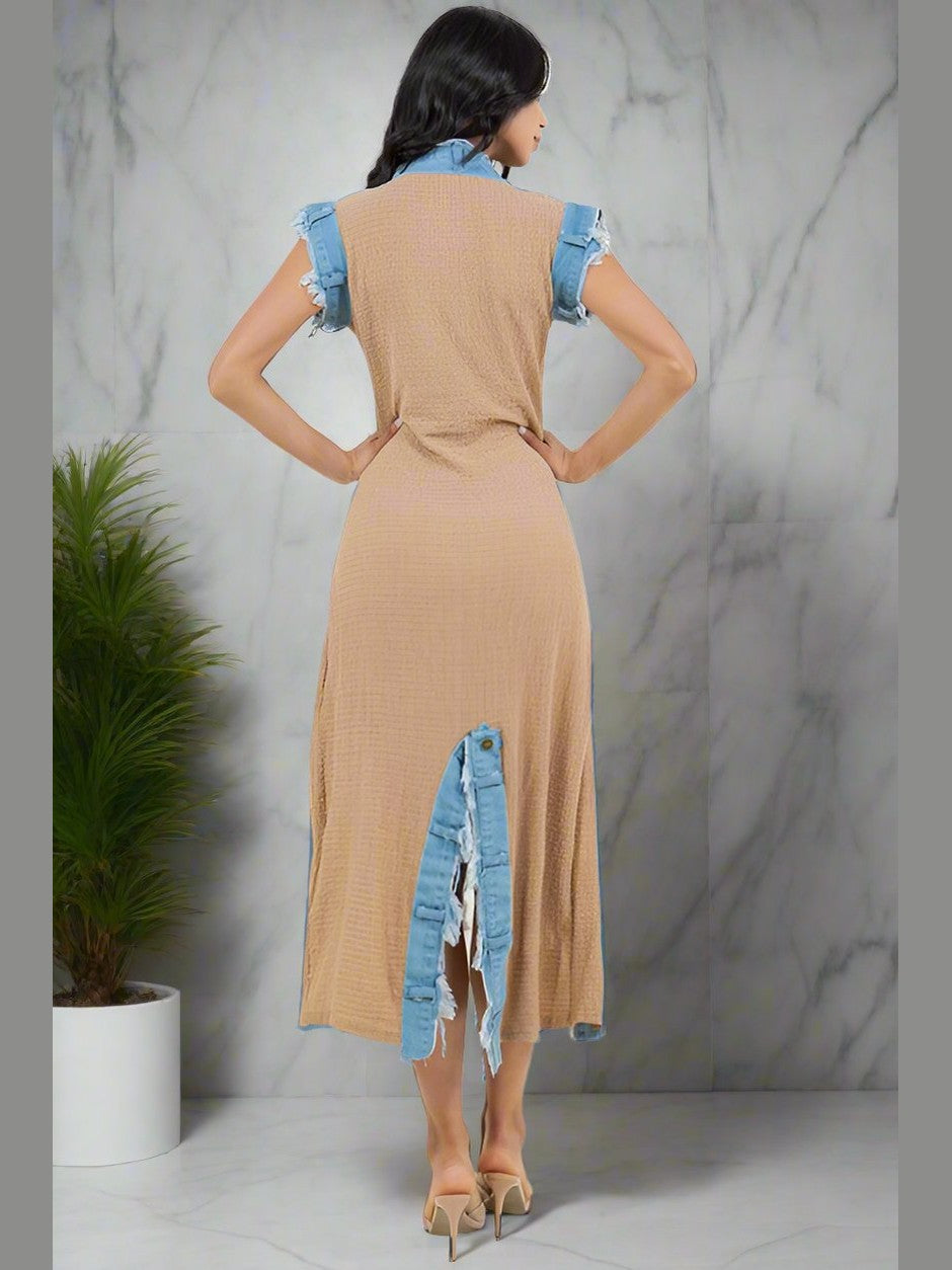 The Split Maxi Dress – Chic Women's Dresses | Belle Kloset Fashion