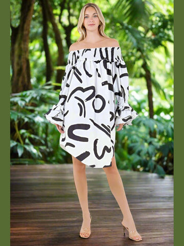 Erica Off Shoulder Midi Dress