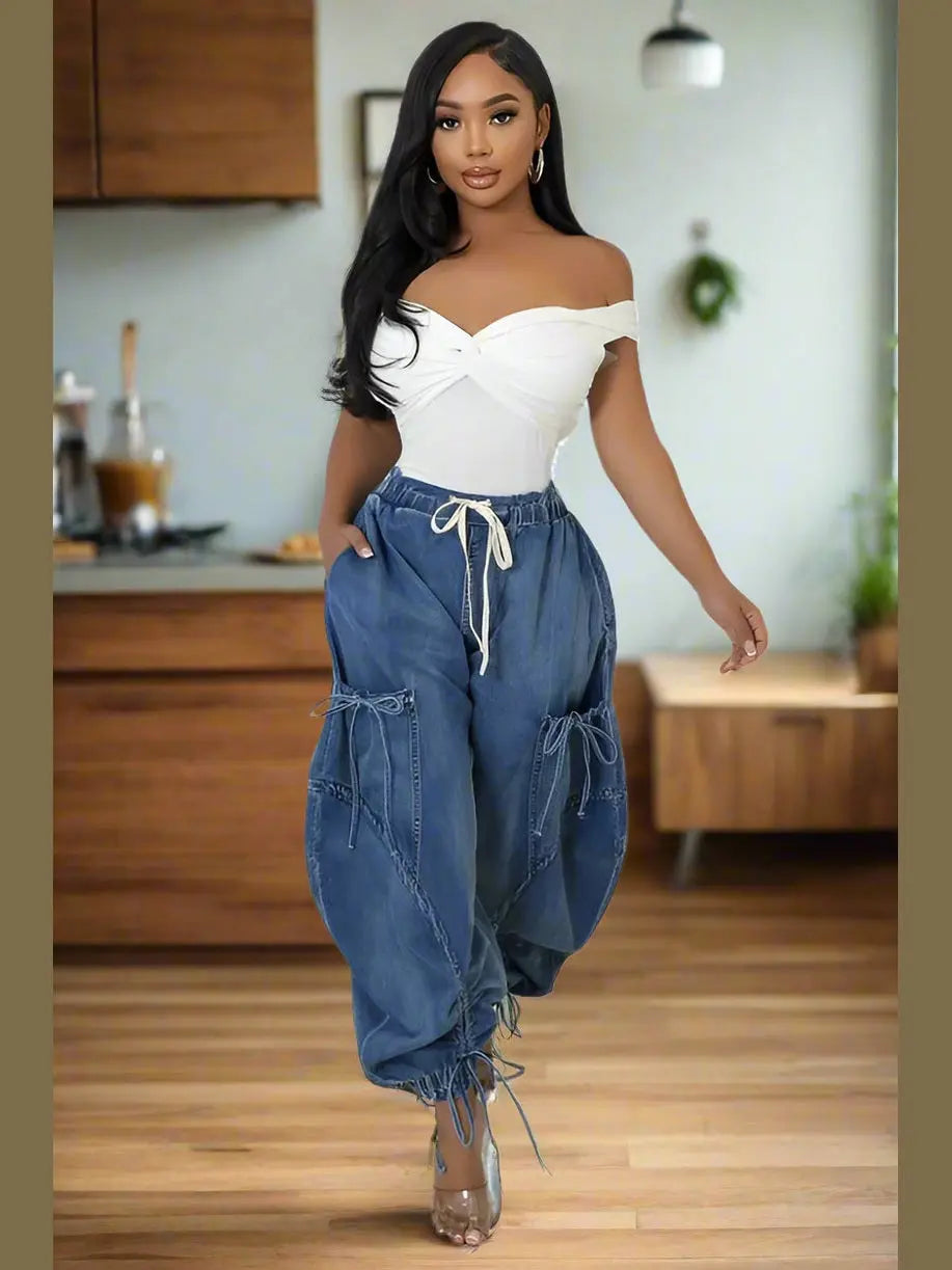 Harley Wide Leg Pants - Chic Women's Jeans | Belle Kloset Fashion