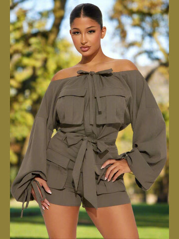 Kiara Khaki Jumper