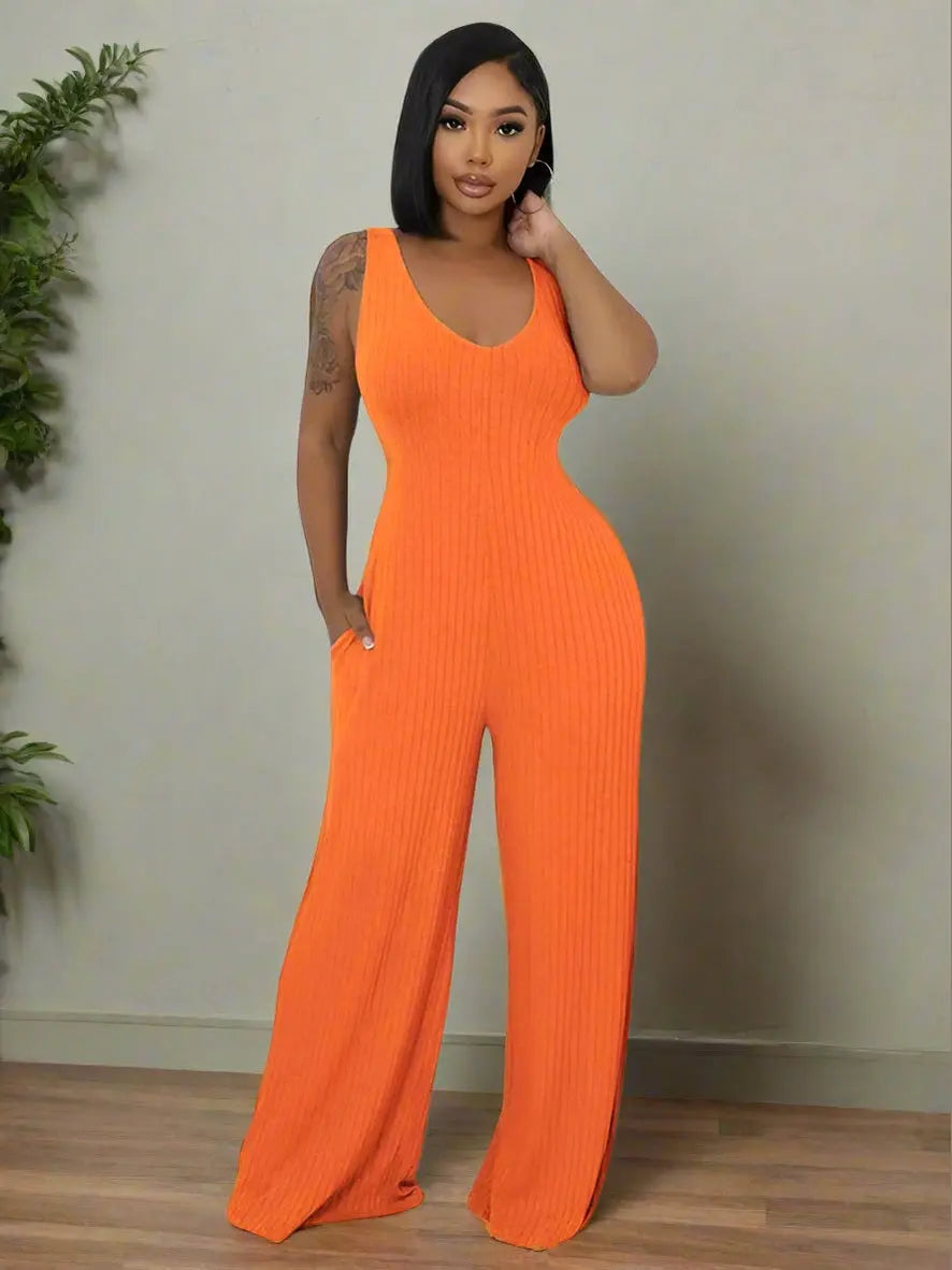 Modern Vibes Two-Piece Jumpsuit Set - Chic Women's Outfit Set | Belle Kloset Fashion