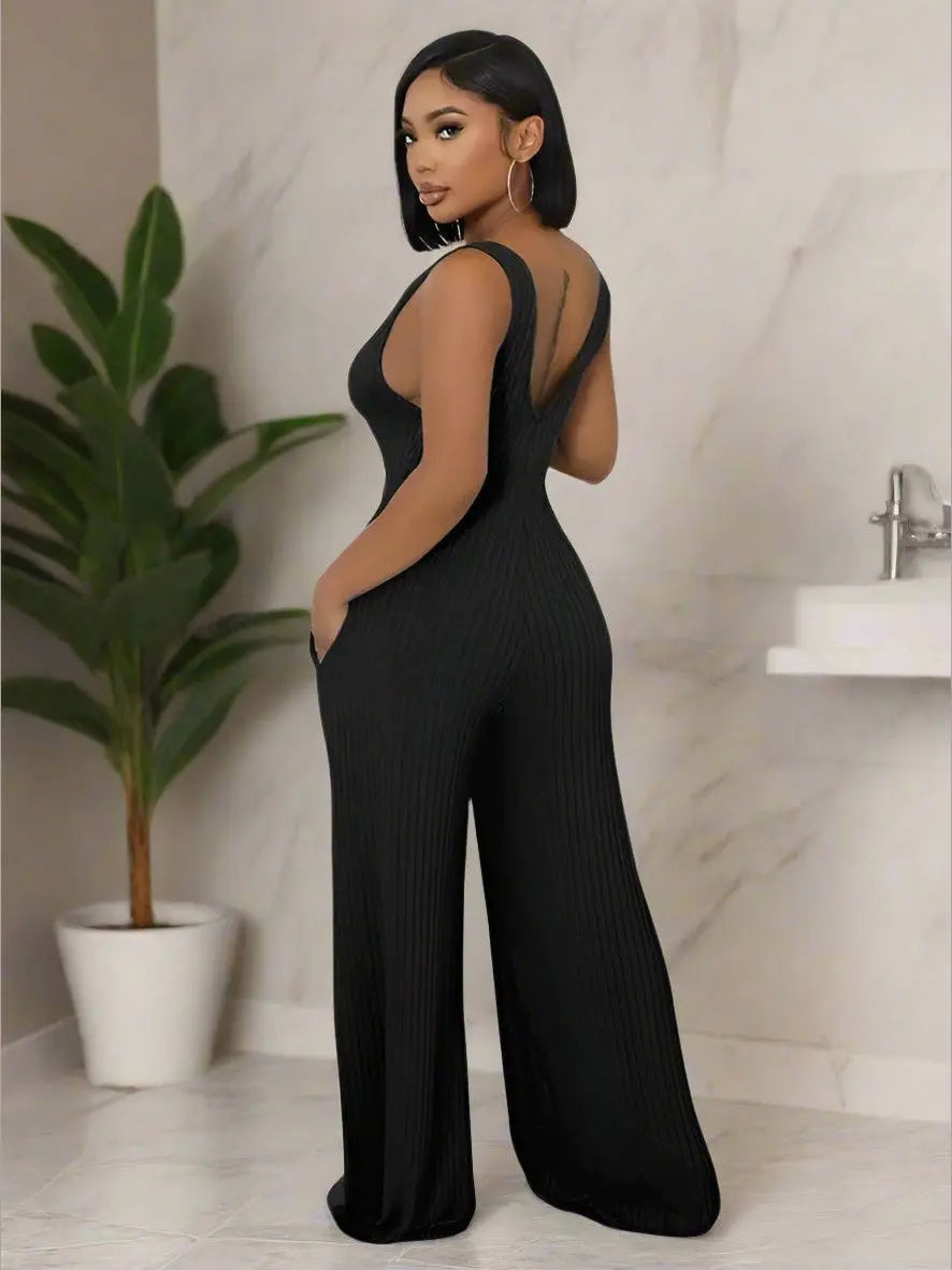 Modern Vibes Two-Piece Jumpsuit Set - Chic Women's Outfit Set | Belle Kloset Fashion