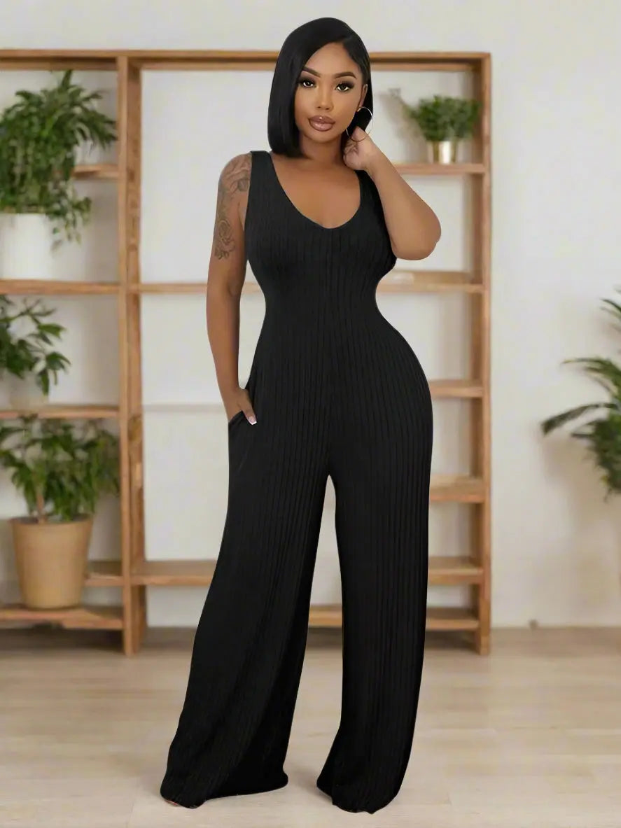 Modern Vibes Two-Piece Jumpsuit Set - Chic Women's Outfit Set | Belle Kloset Fashion