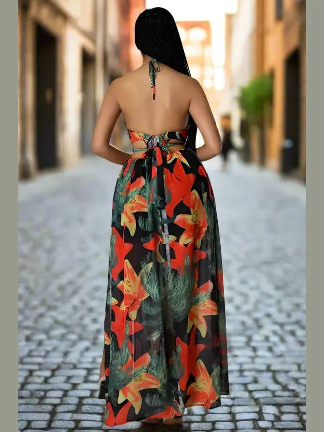 Majestic Charm Maxi Dress - Chic Women's Dresses | Belle Kloset Fashion