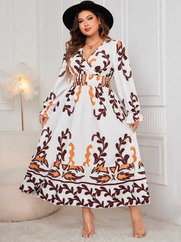 Honey Flounce Sleeve Dress