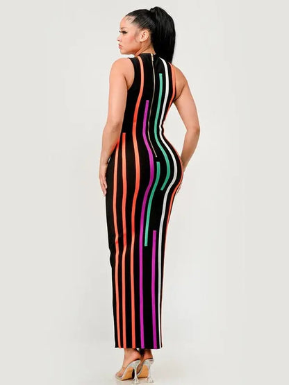Sunset Boulevard Maxi - Chic Women's Dresses | Belle Kloset Fashion