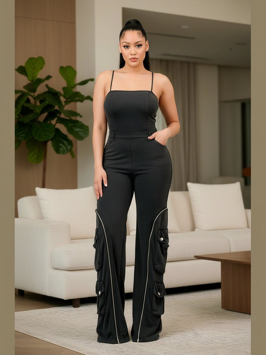 Mysterious Mystique Jumpsuit - Chic Women's Outfit Set | Belle Kloset Fashion