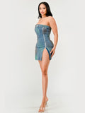 The Denim Happy Hour Dress