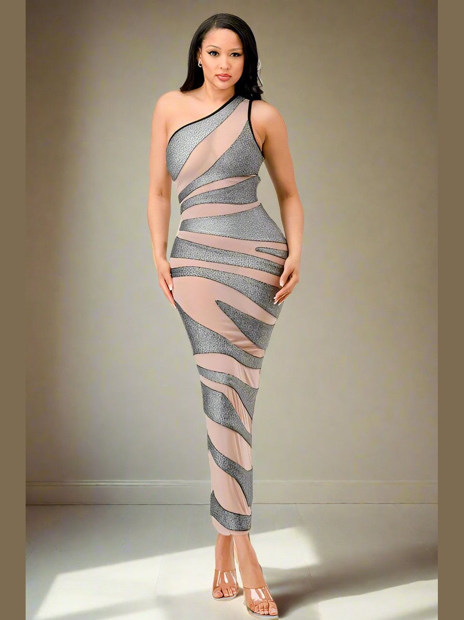 Get' em Girl Mesh Dress