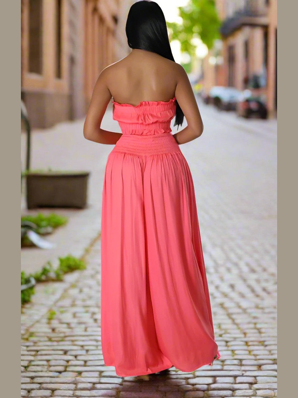 Wide Leg Two Piece Set - Chic Women's Outfit Set | Belle Kloset Fashion