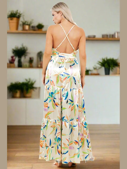 Star Gazing Maxi Dress (Yellow) - Chic Women's Dresses | Belle Kloset Fashion