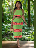 Stepping Out Crotchet Two-Piece Set