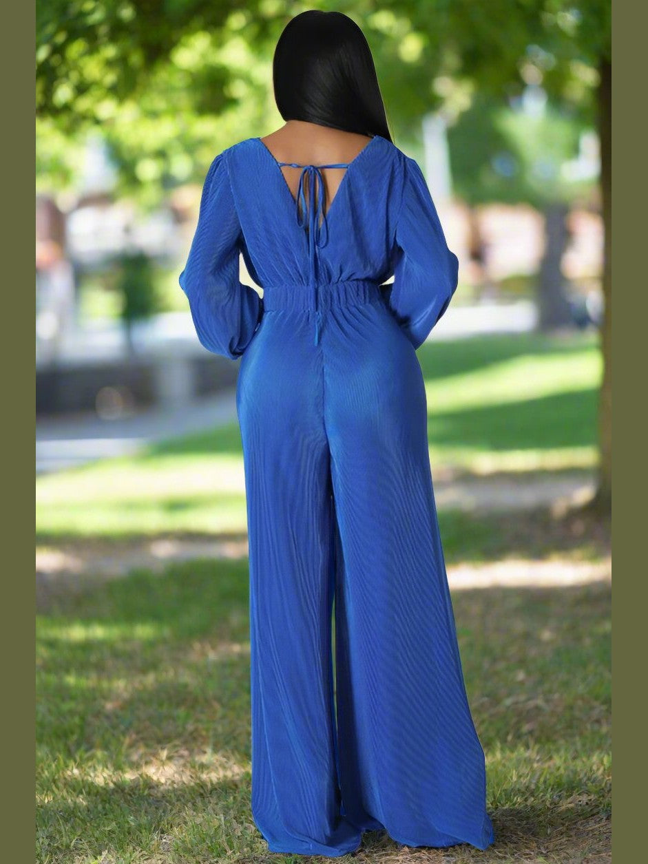 Touch & Go Wide Leg Jumpsuit - Chic Women's Outfit Set | Belle Kloset Fashion