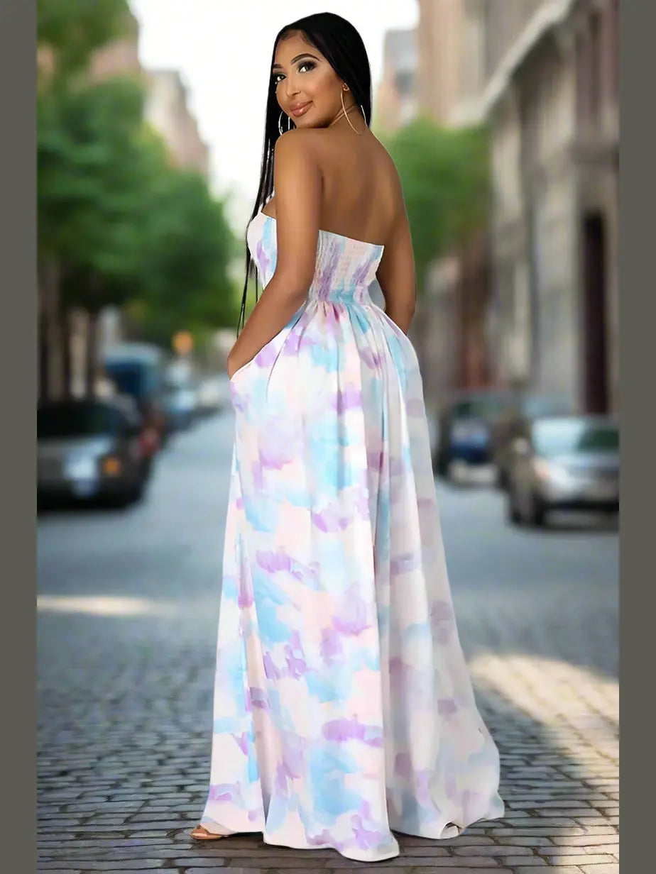 With Flare Wide Leg Jumpsuit - Chic Women's Outfit Set | Belle Kloset Fashion