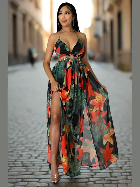 Majestic Charm Maxi Dress - Chic Women's Dresses | Belle Kloset Fashion