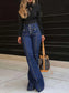 Zaire' High Waist Flare Jeans – Chic Women's Jeans | Belle Kloset Fashion