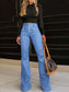 Zaire' High Waist Flare Jeans – Chic Women's Jeans | Belle Kloset Fashion