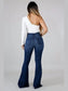 Skylar Bell Bottom Jean- Inseam 32" - Chic Women's  | Belle Kloset Fashion