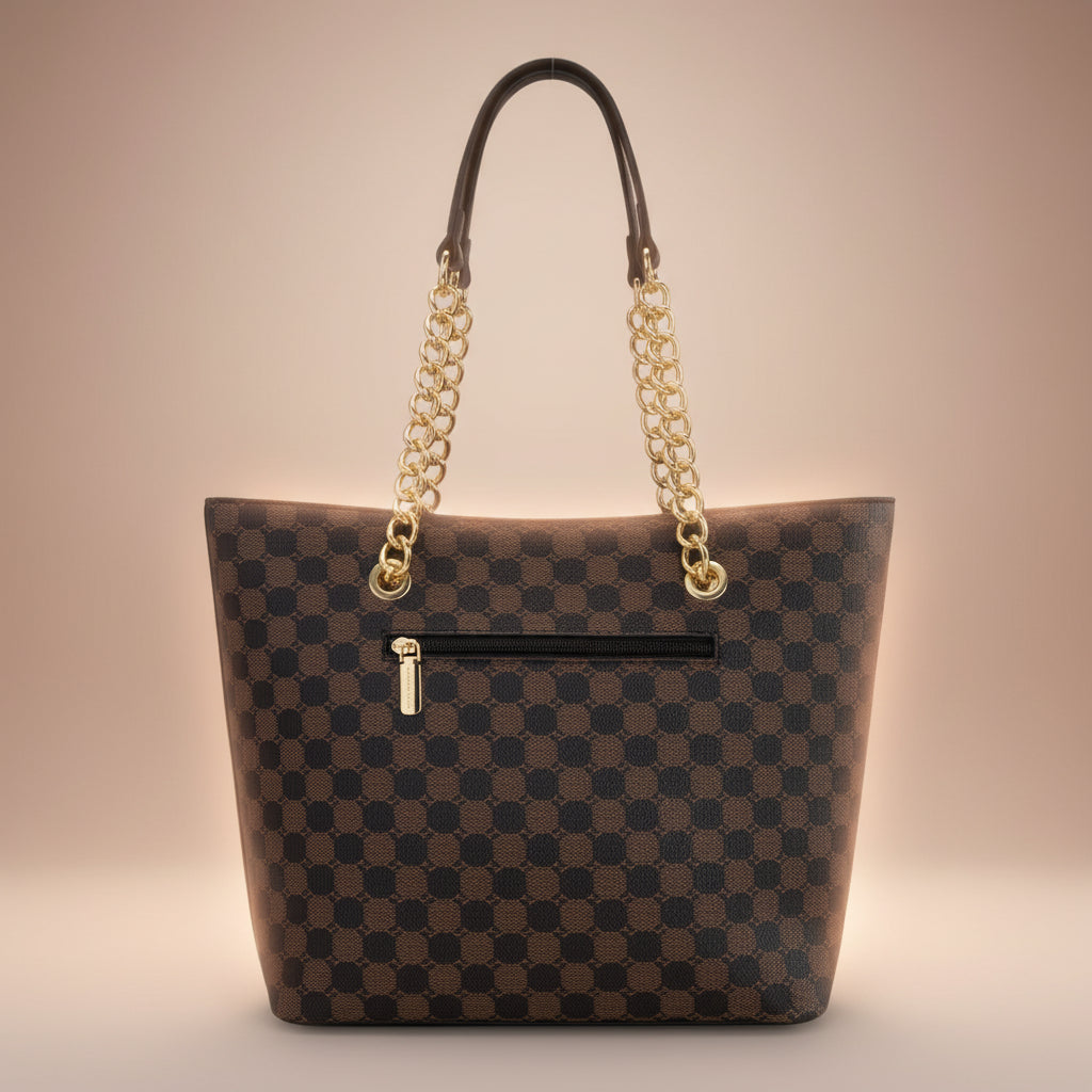 Montana West Tote Bag for Women Chain Top-handle Satchel Handbags Ladies Purses Shoulder Bags MWC-0391DCF Montana West