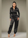 Pop of Black Jumpsuit