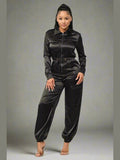 Pop of Black Jumpsuit