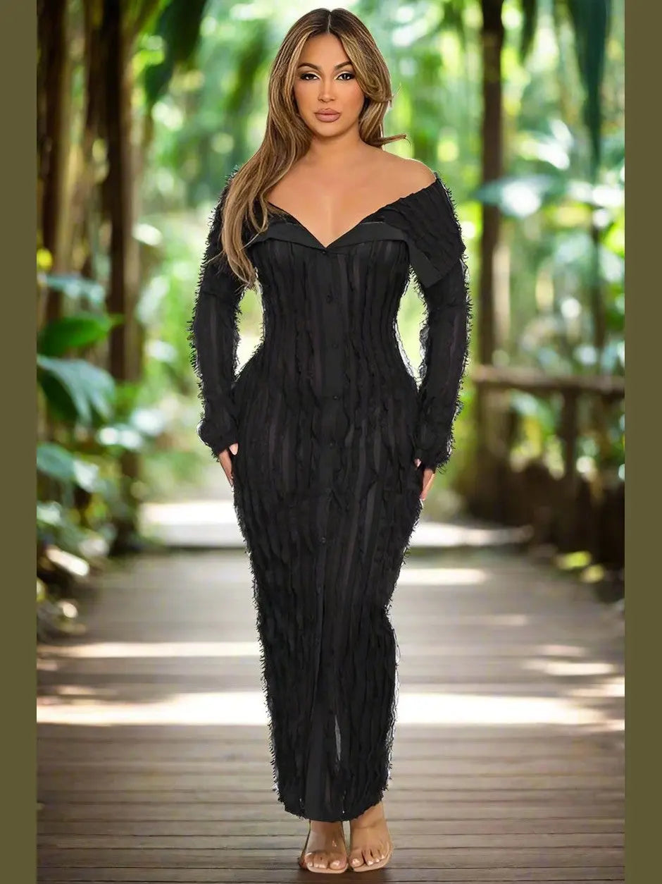 Love On Me Maxi Dress - Chic Women's Dresses | Belle Kloset Fashion