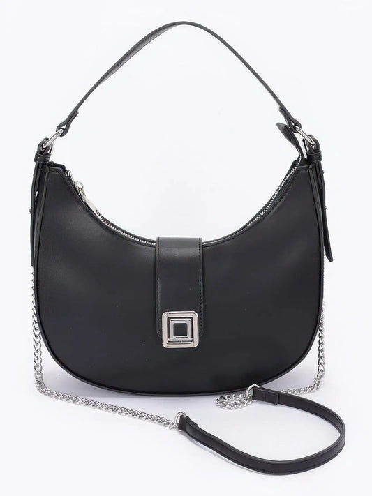 LuxeEase Faux Leather Hobo Bag - Chic Women's  | Belle Kloset Fashion